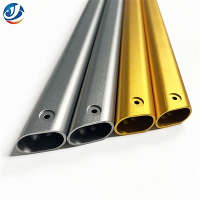 Ekstrudēta alumīnija ovāla caurule